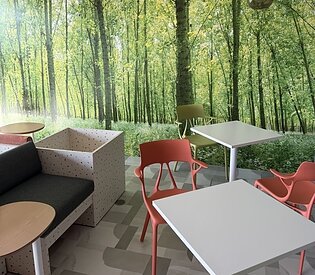 某オフィス内装工事のイメージ